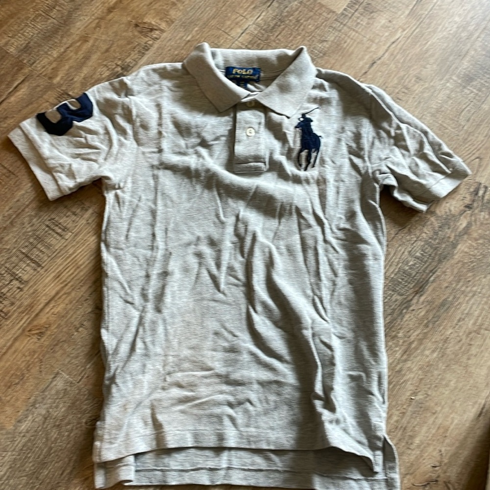 Boys Basic Large horsey polo
